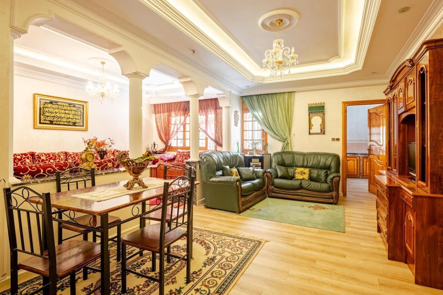 Rabat-Sale Big Apartment With Parking - Sale City Center Сейл Экстерьер фото